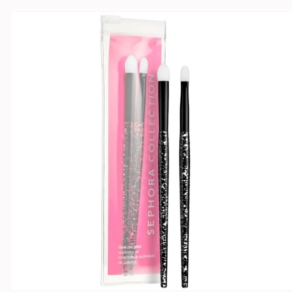 Sephora Give Me Glitter Eyeshadow Silicone Applicator Brush Set - Picture 1 of 4